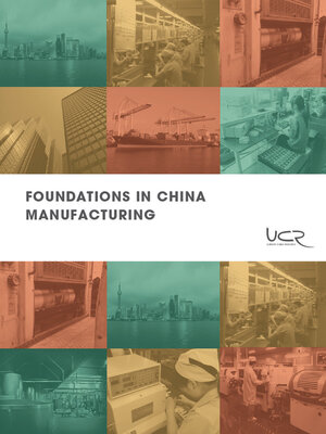cover image of Foundations in China Manufacturing: Keys to successfullly making your product in China